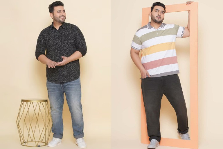How Plus Size Men Can Style Jeans with Shirts, Tees & Jackets